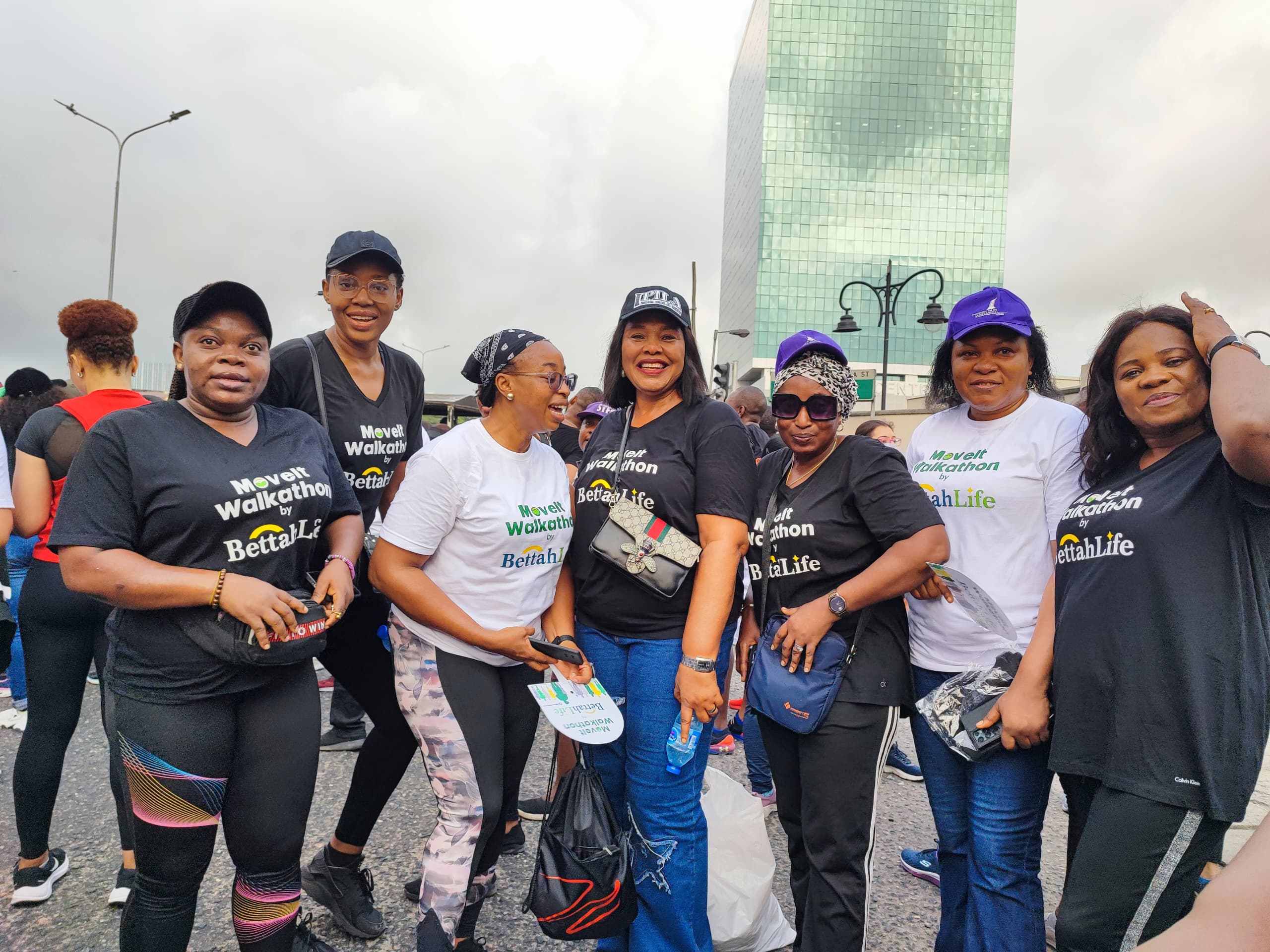 MoveIt Walkathon participants